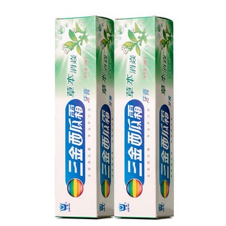 三金 草本西瓜霜牙膏 100g*2支