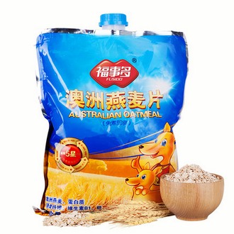 福事多 澳洲纯燕麦片1.36kg/袋