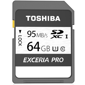 TOSHIBA 东芝 64GB 极至超速存储卡 支持4K高清