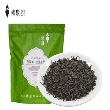 佛泉炒青绿茶200g 新茶浓香型