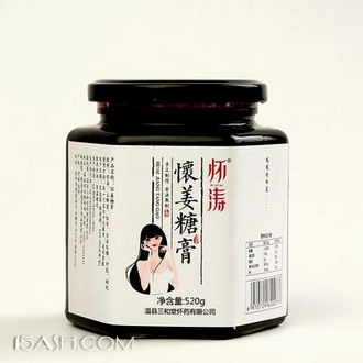 怀涛 纯手工红糖姜茶怀姜糖膏520g