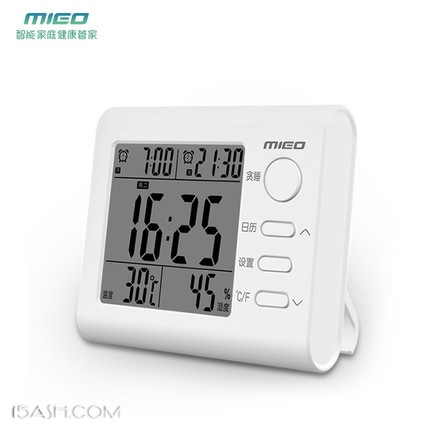 mieo妙欧 高精度多功能闹钟hh660 含温度、湿度显示