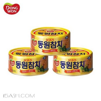 韩国进口 东远 油浸金枪鱼罐头100g*3罐