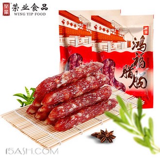 荣业 广式腊肠250g*2包