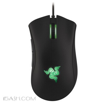 Razer雷蛇 炼狱蝰蛇 DeathAdder 黑色 有线游戏鼠标